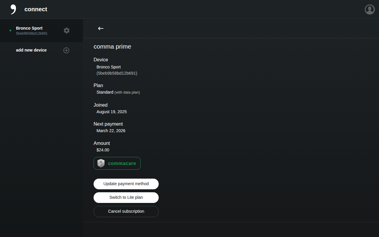 Prime management desktop